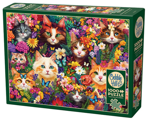 Blooming Whiskers | 1000pc puzzle