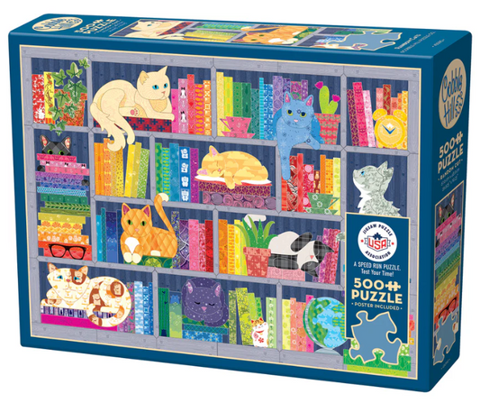 Rainbow Cats | 500pc Official JPA Speed Puzzle