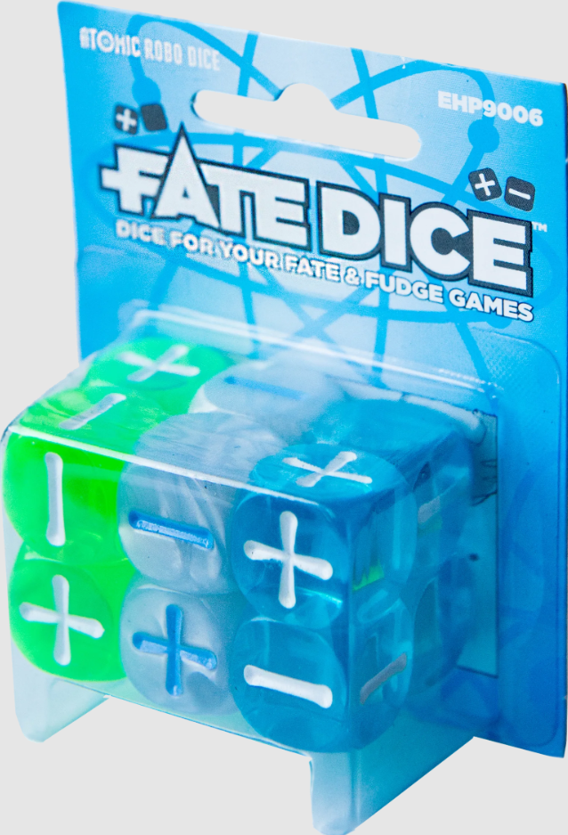 RPG Dice Set | Fate - Atomic Robo