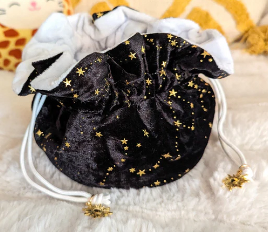 F&F Pocket Dice Bag | Black Star