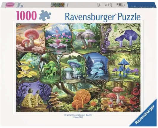 Beautiful Mushrooms | 1000 pc Puzzle
