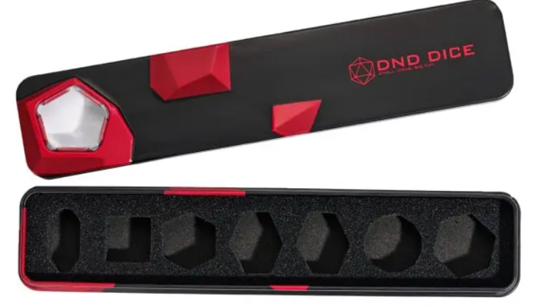 UD "Labyrinth" Full Metal Standard Dice Set