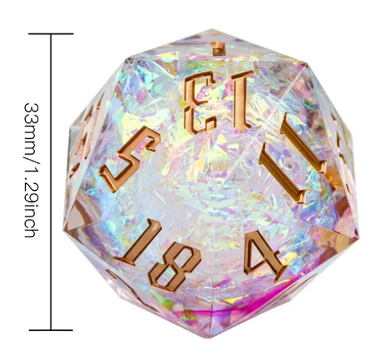 UD GIANT Resin Sharp Edge 33MM D20 | Diamond