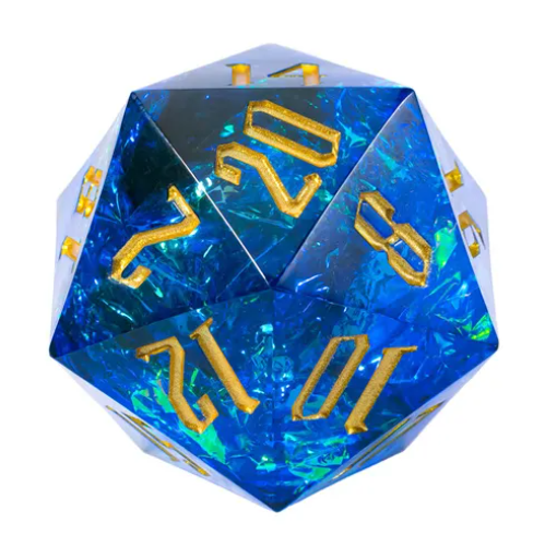UD GIANT Resin Sharp Edge 33MM D20 | Sapphire