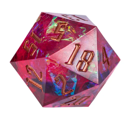 UD GIANT Resin Sharp Edge 33MM D20 | Garnet