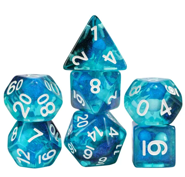 UD Creature Inclusion Standard Dice Set | Jellyfish (Glow)