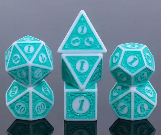 HD Opaque Standard Dice Set | The Magic (Teal)
