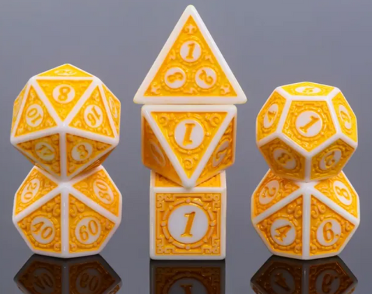 HD Opaque Standard Dice Set | The Magic (Gold)