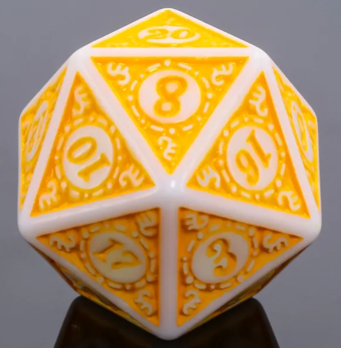 HD Opaque Standard Dice Set | The Magic (Gold)