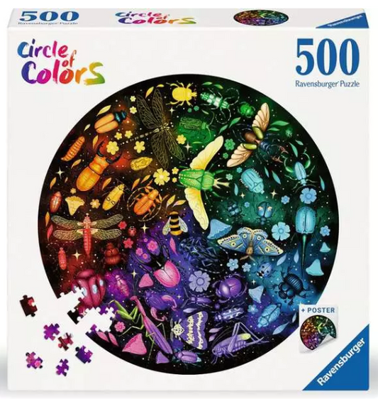 Insects | 500 pc Round Puzzle