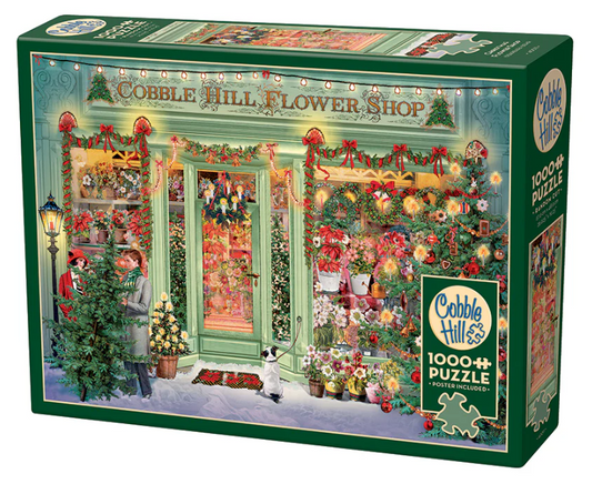 sale - Christmas Flower Shop | 1000pc Puzzle