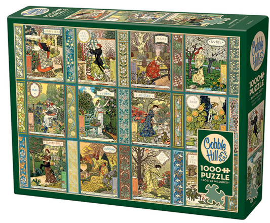 Jardinière: A Gardener's Calendar | 1000pc Puzzle