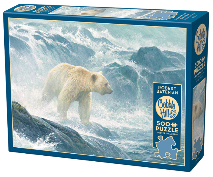 Salmon Watch - Spirit Bear | 500pc Puzzle