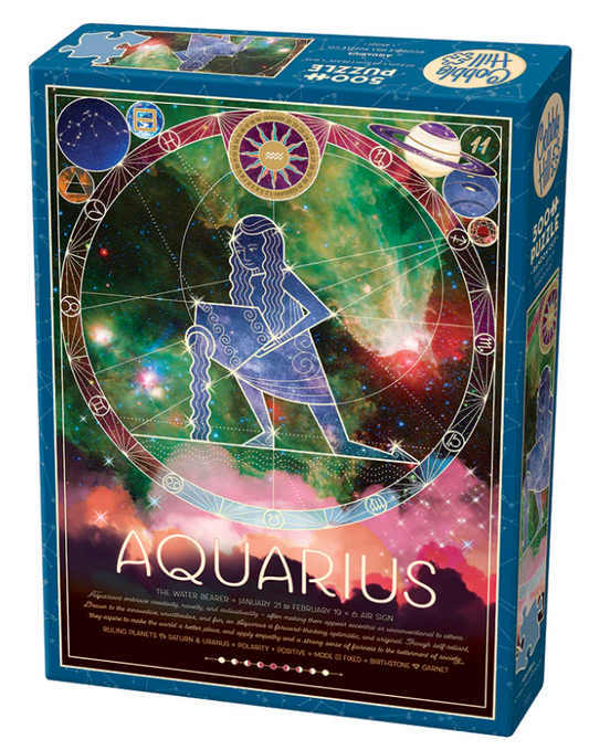 Zodiac: Aquarius | 500pc Puzzle