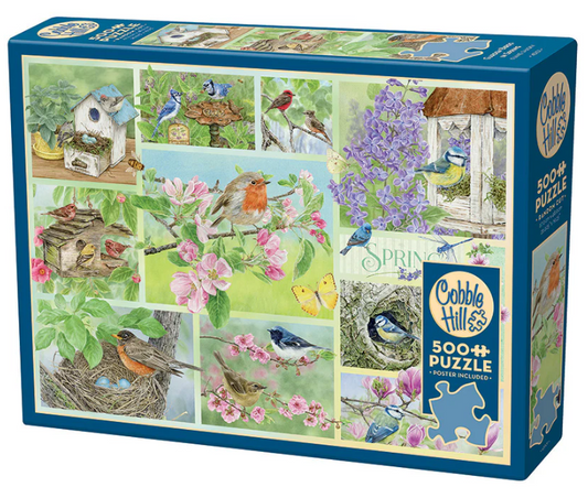 Garden Birds in Spring | 500pc Puzzle