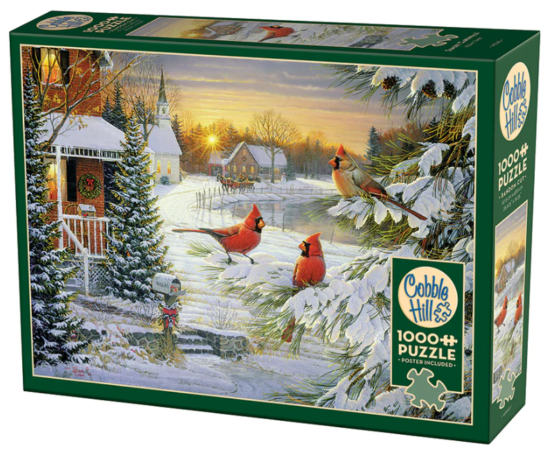 Sunset Cardinals | 1000pc Puzzle