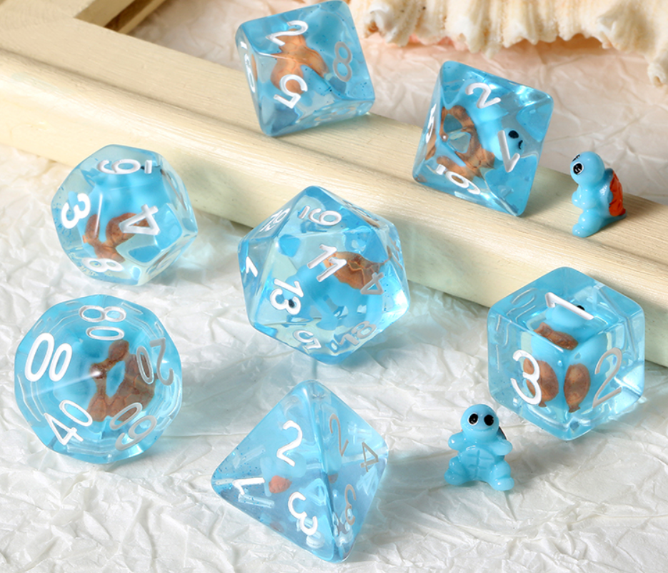 DH Creature Inclusion Standard Dice Set | Turtle