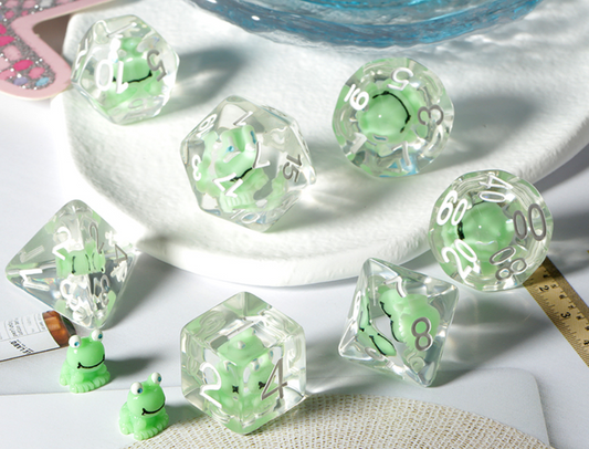 DH Creature Inclusion Standard Dice Set | Frog