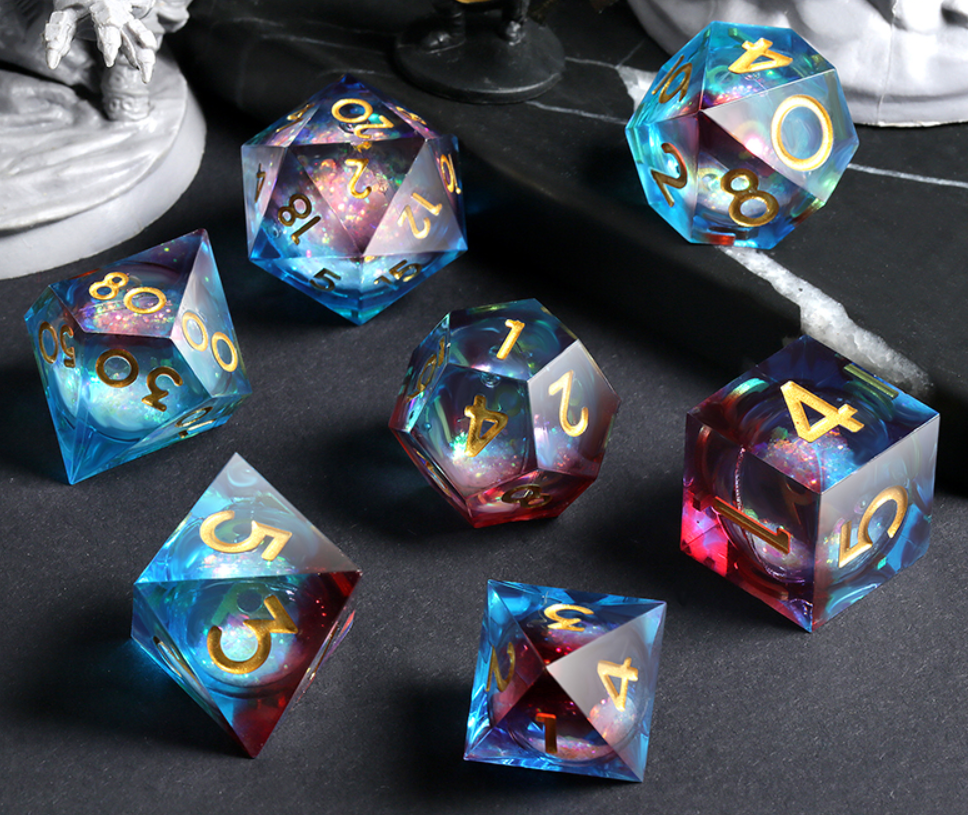 DH Liquid Core Standard Dice Set | Star Cluster