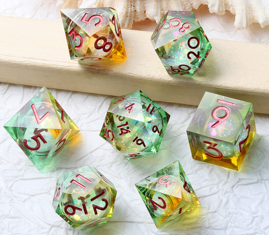DH Liquid Core Standard Dice Set | Fairy