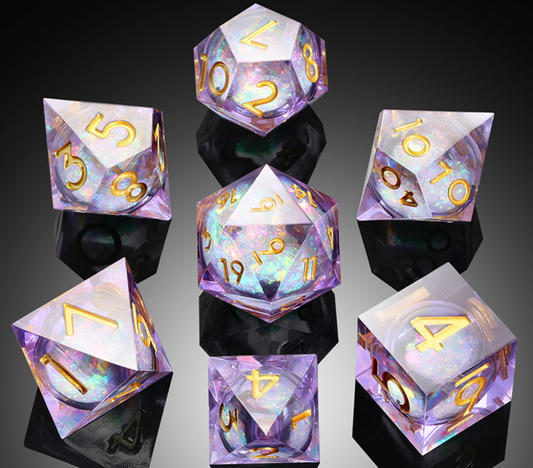 DH Liquid Core Standard Dice Set | Ethereal