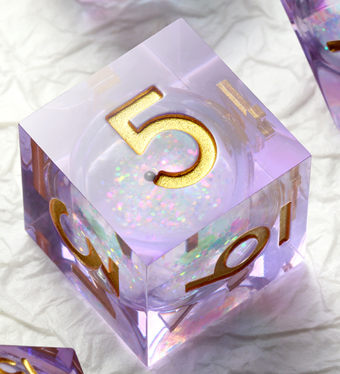 DH Liquid Core Standard Dice Set | Ethereal