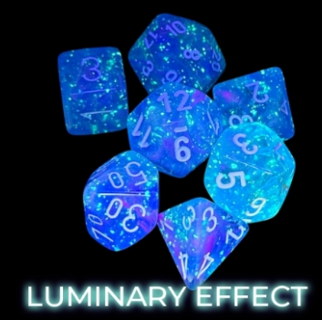 7DPoly Nebula Series Dice Set | Aura