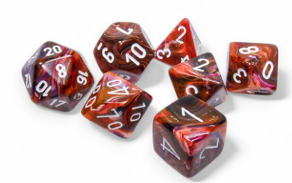 7DPoly Festive Series Dice Set | Symphony