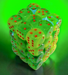 36D6 Gemini Series Dice Set | Plasma