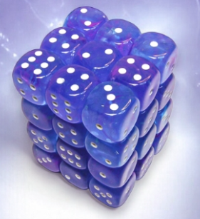 36D6 Nebula Series Dice Set | Aura