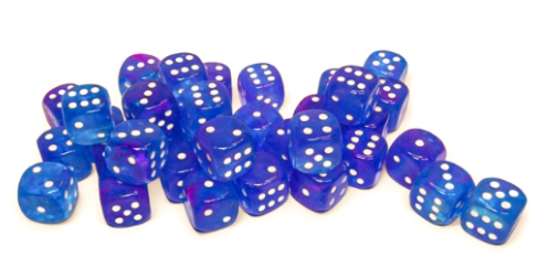 36D6 Nebula Series Dice Set | Aura