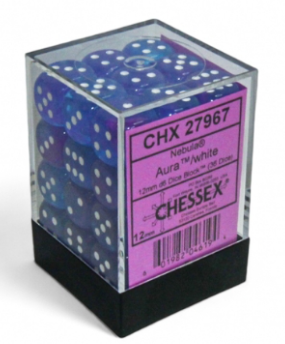 36D6 Nebula Series Dice Set | Aura