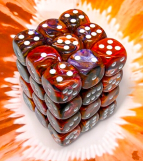 36D6 Festive Series Dice Set | Symphony
