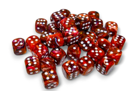 36D6 Festive Series Dice Set | Symphony