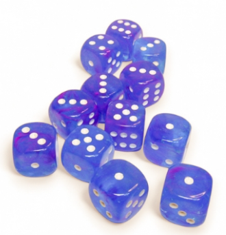 12D6 Nebula Series Dice Set | Aura