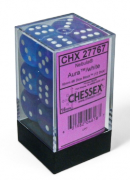 12D6 Nebula Series Dice Set | Aura