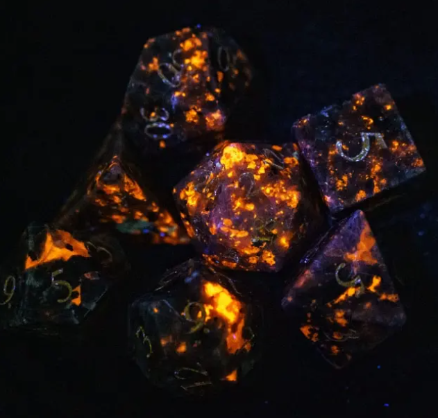 UD Gemstone Standard Dice Set | Emberlite