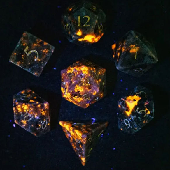 UD Gemstone Standard Dice Set | Emberlite