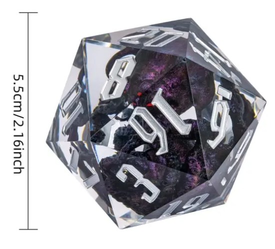 UD GIGA Resin Sharp Edge 55MM D20 | Kraken