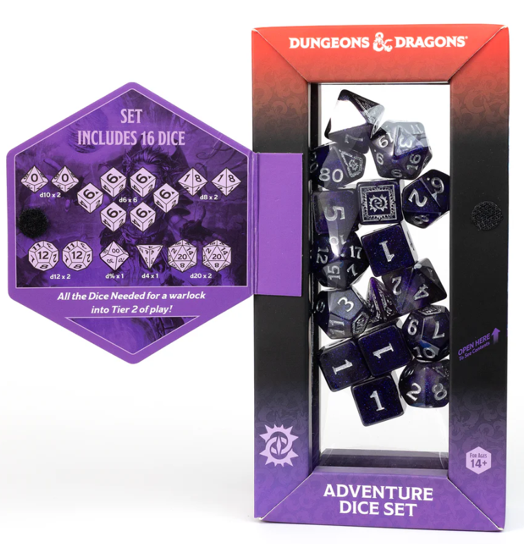 D&D Adventure Dice | Warlock