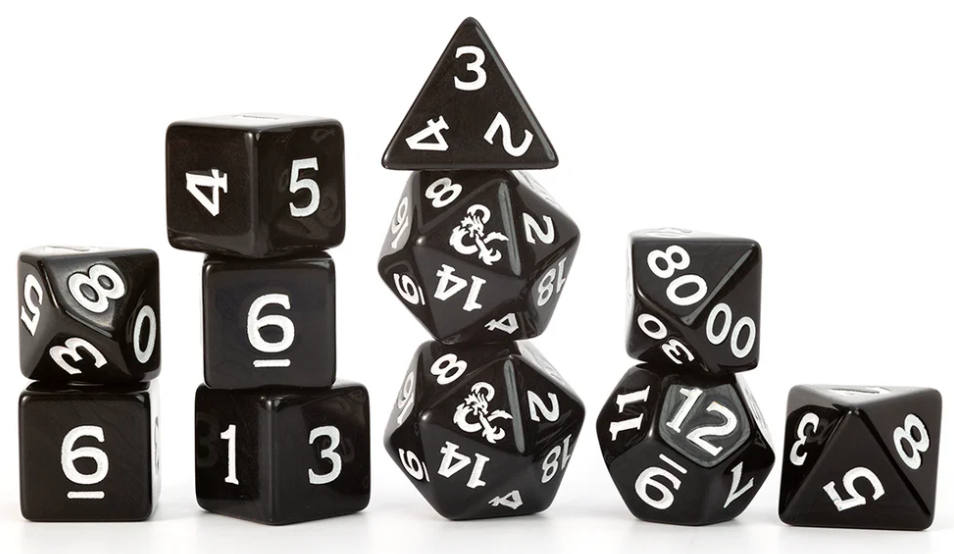 sale - D&D New Adventurer Dice Set