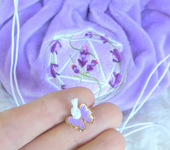 F&F Pocket Dice Bag | Lavender