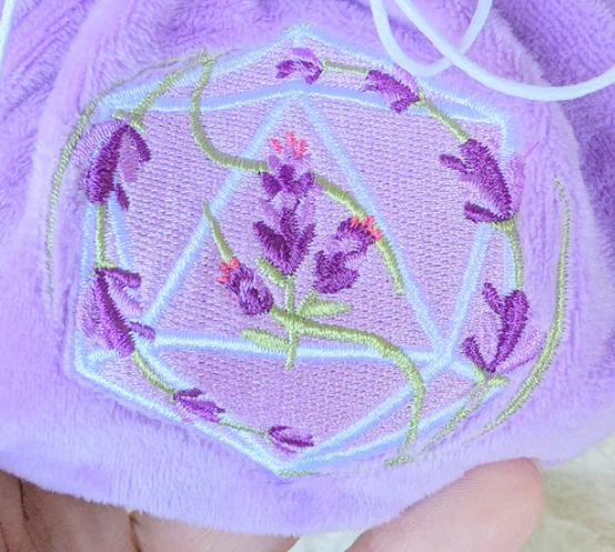 F&F Pocket Dice Bag | Lavender