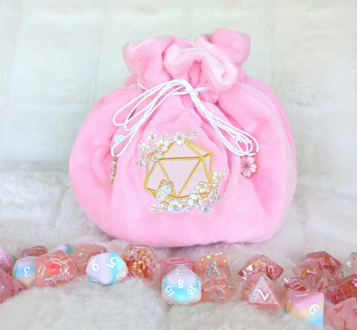 F&F Pocket Dice Bag | Sakura