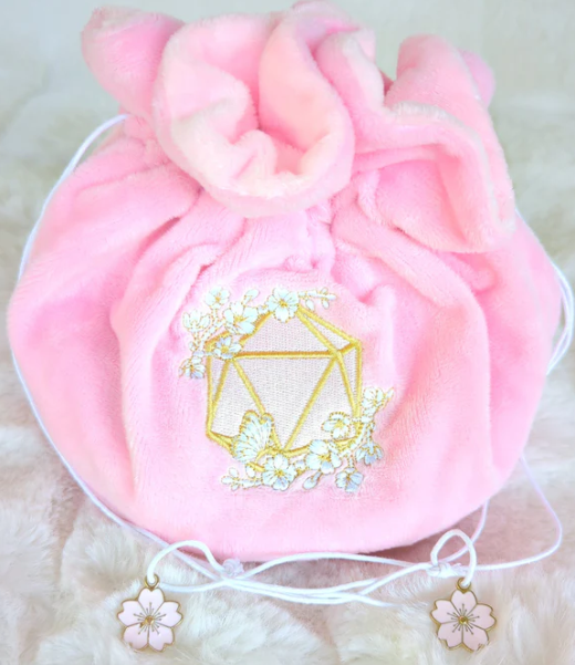 F&F Pocket Dice Bag | Sakura