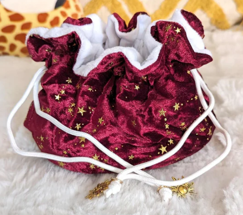 F&F Pocket Dice Bag | Red Star