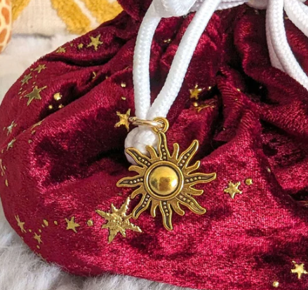 F&F Pocket Dice Bag | Red Star