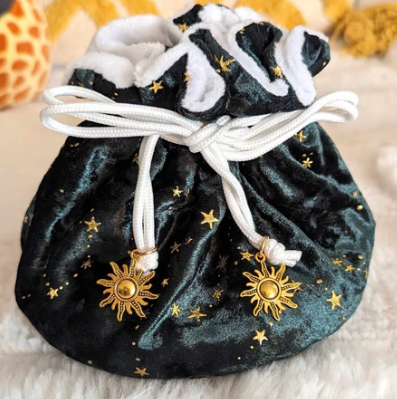 F&F Pocket Dice Bag | Green Star