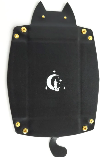 F&F Cat Dice Tray | Black