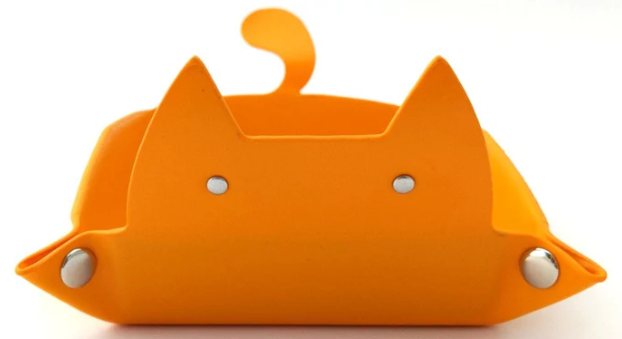 F&F Cat Dice Tray | Orange